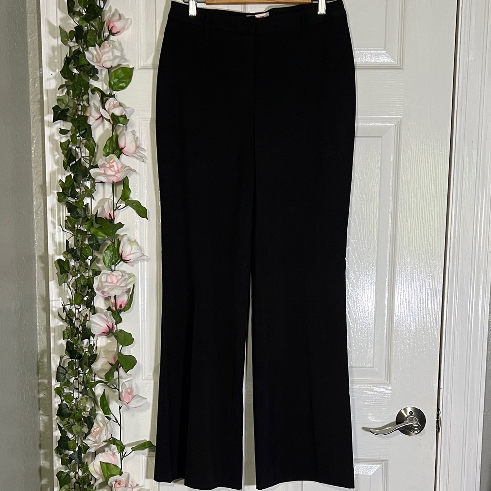 🔥NWOT Covington Black Wide Leg Women's Trousers Pants